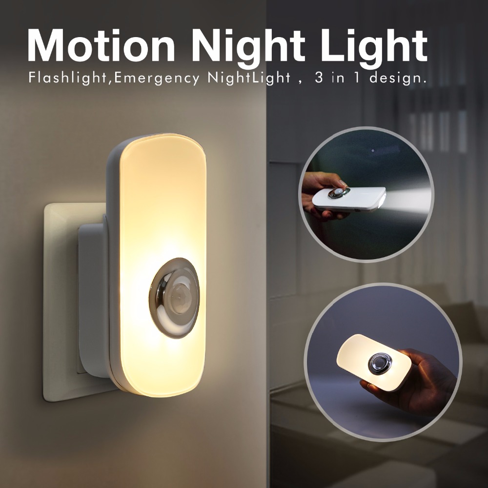 Smart Baby Night Light - Sensky 3-in-1 EU US PLug-in Smart