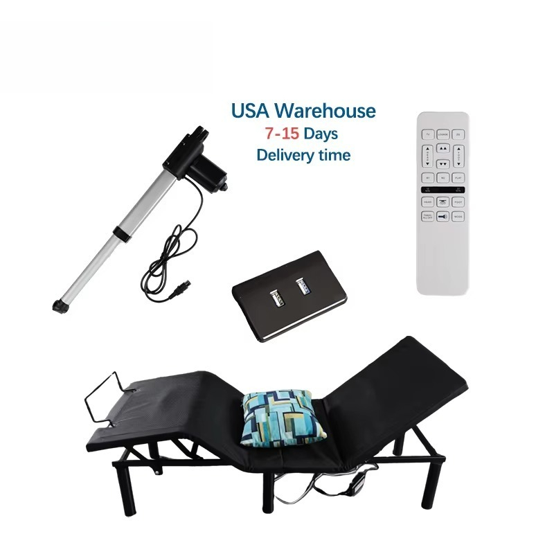 Smart Home Hotel - Opvouwbare afstandsbediening Slim meubilair Bed Metalen