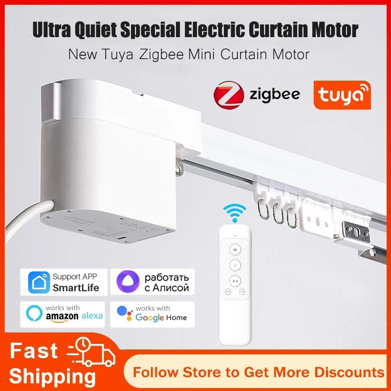 Smart Curtain Robot - Tuya Zigbee Mini Smart Gordijnmotor Elektrisch