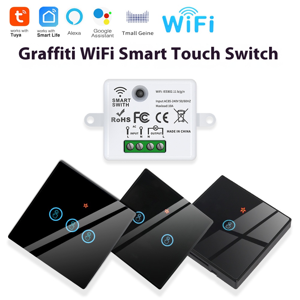 Tuya Smart Switch - Het Tuya Smart Switch-Off-apparaat beschikt over