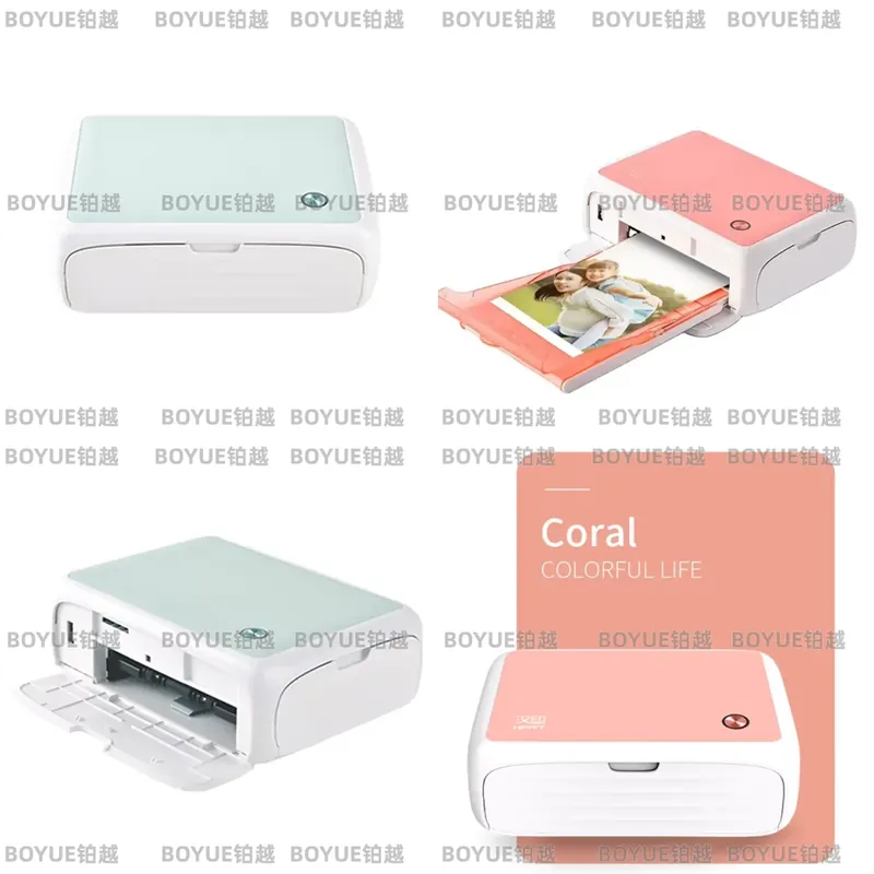 Smart Home Devices Images - Compacte slimme kleurenfotoprinter voor thuisgebruik, ondersteunt