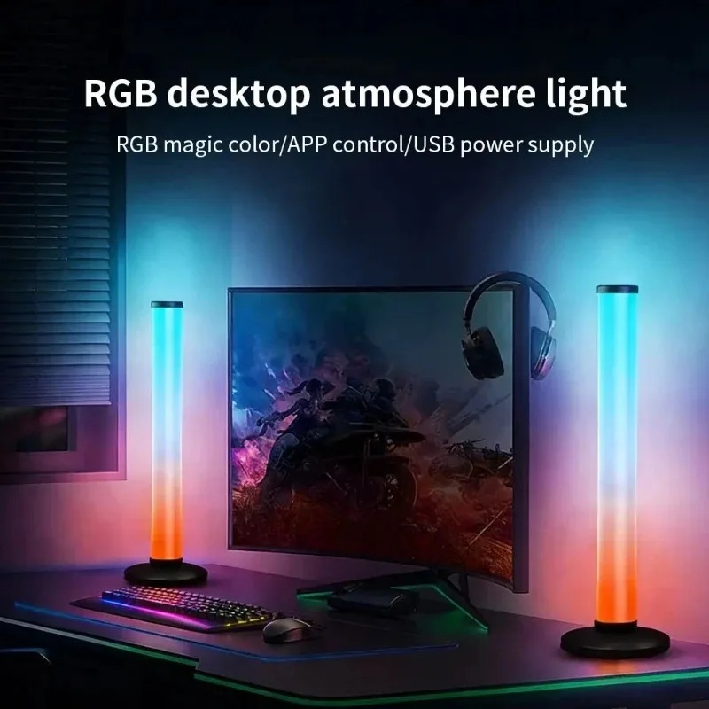 Smart Home Lighting - RGB LED-lichtbalk, USB-aangedreven, slimme tv-omgevingsverlichting met
