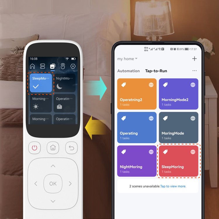 Smart Home Devices - Nieuwe aanwinst: Draagbare handheld touchscreen gateway,