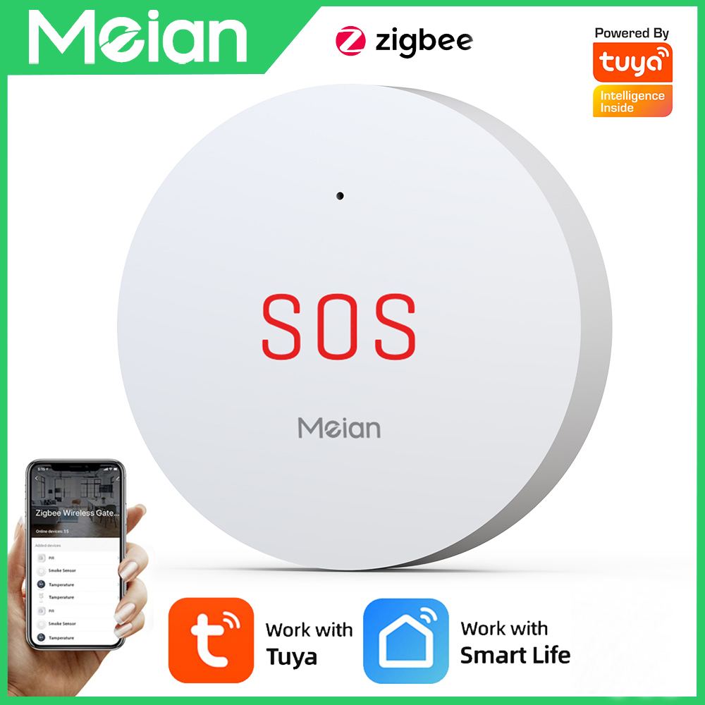 Smart Home Vimar - Zigbee Tuya Sos Emergency Knop Home