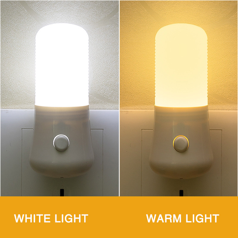 Smart Baby Night Light - LED-nachtverlichting Babyvoeding Bedlampje Verlichting US-stopcontact Intelligente