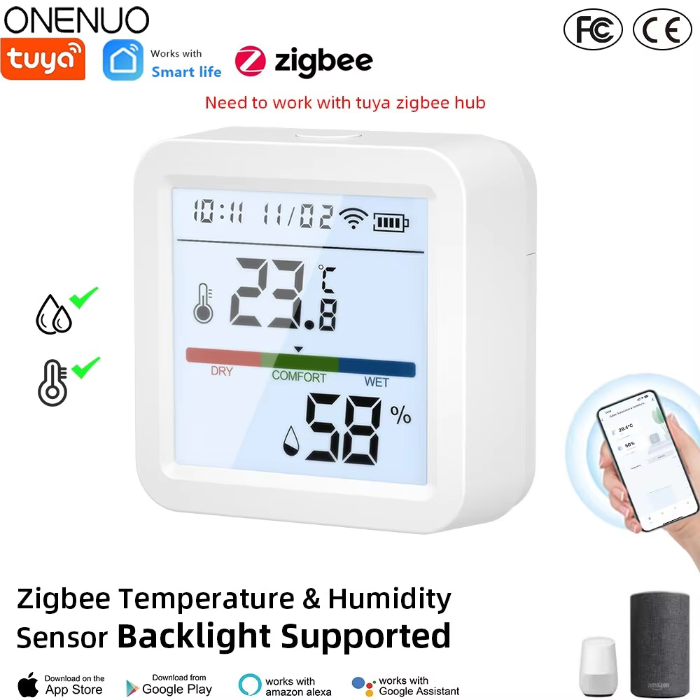 Smart Home Vimar - Tuya ZigBee Smart Home Temperatuur Vochtigheidssensor