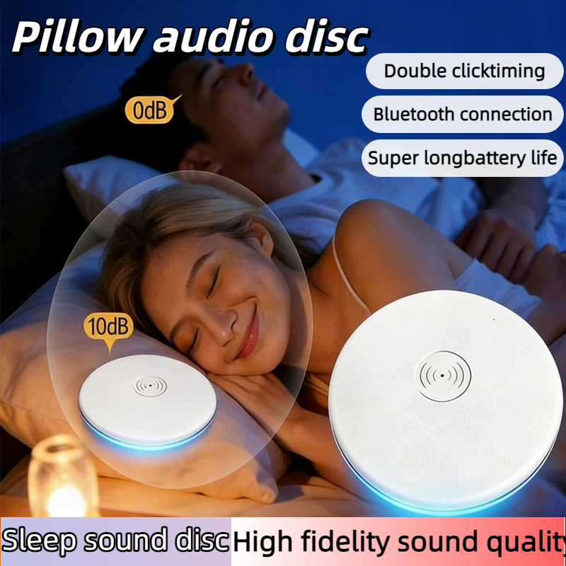 Smart Home Bone - Ultradunne beengeleiding Bluetooth 5.4 kussenspeaker met