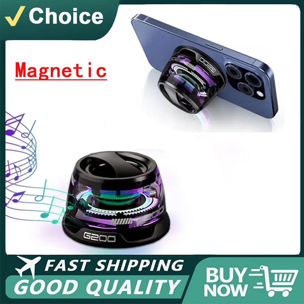 Smart Home Lighting - Draagbare Bluetooth-luidspreker G200 RGB-verlichting Magnetische luidspreker