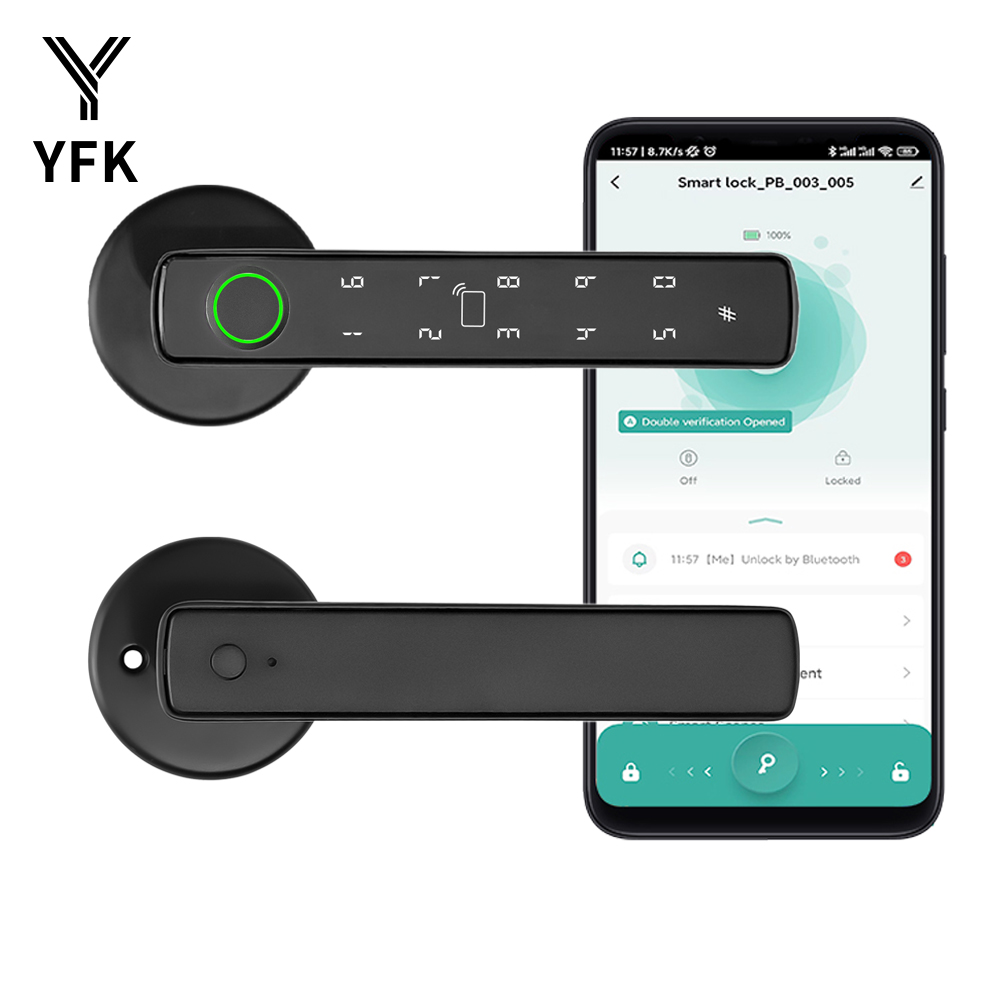 Smart Home Hotel - Tuya Bluetooth Smart Fingerprint Deurslot 5