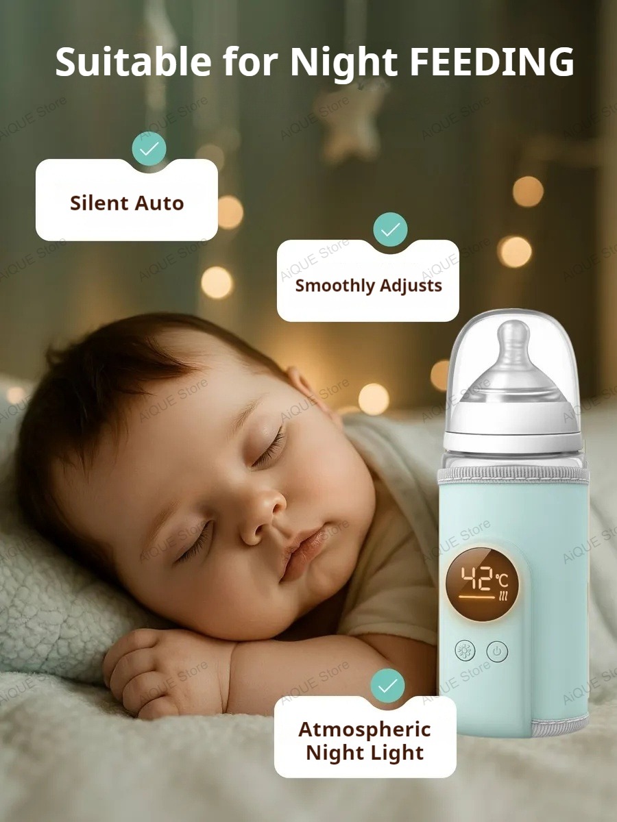 AiQUE USB 35-55 ℃   Babyvoedin - Smart Baby Night Light recensie en prijs