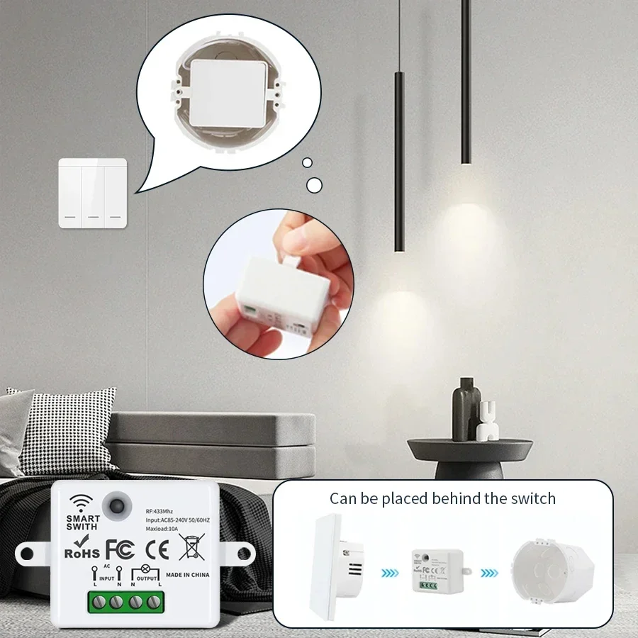 RF 433MHz Draadloze Afstandsbe - Smart Home Sistem recensie en prijs
