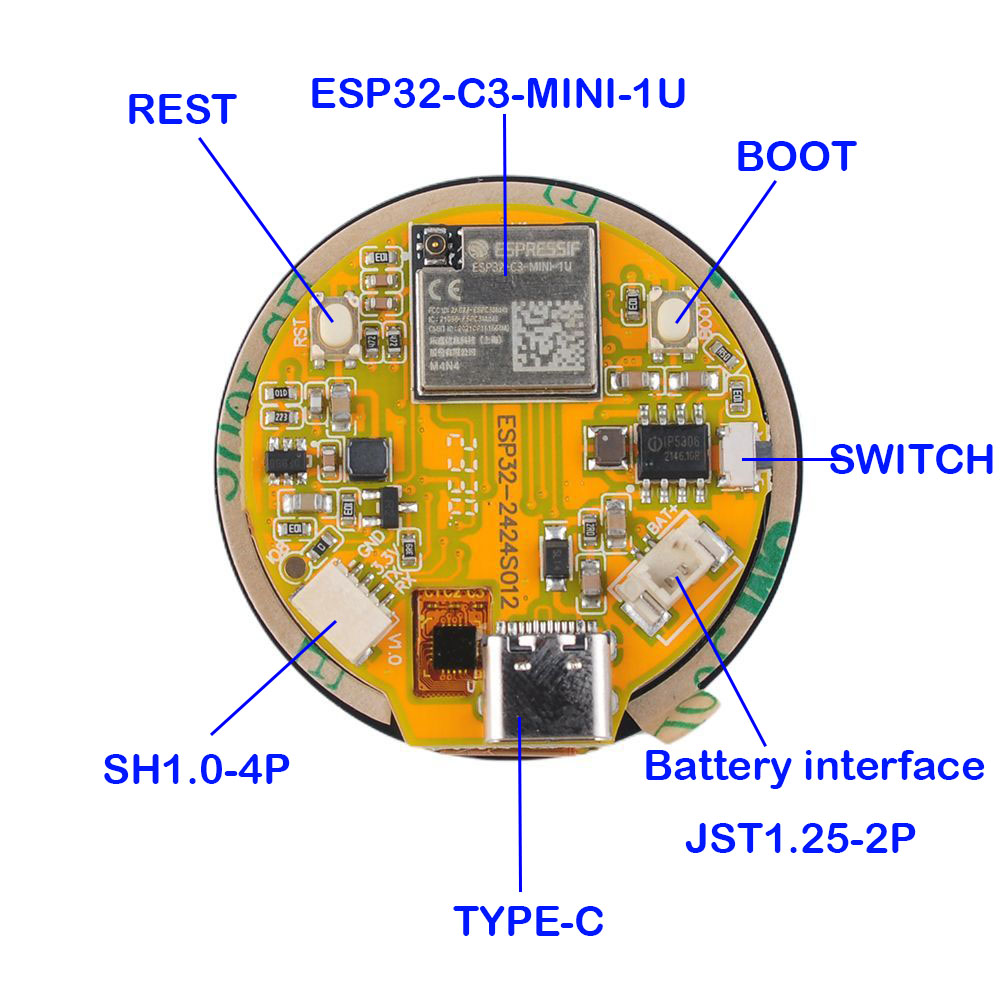 Esp32 Display 1.28 Inch ESP32- - Smart Home Arduino recensie en prijs