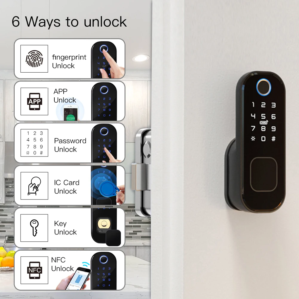 MOES WiFi Tuya Smart Lock Deur - Smart Home Hotel recensie en prijs