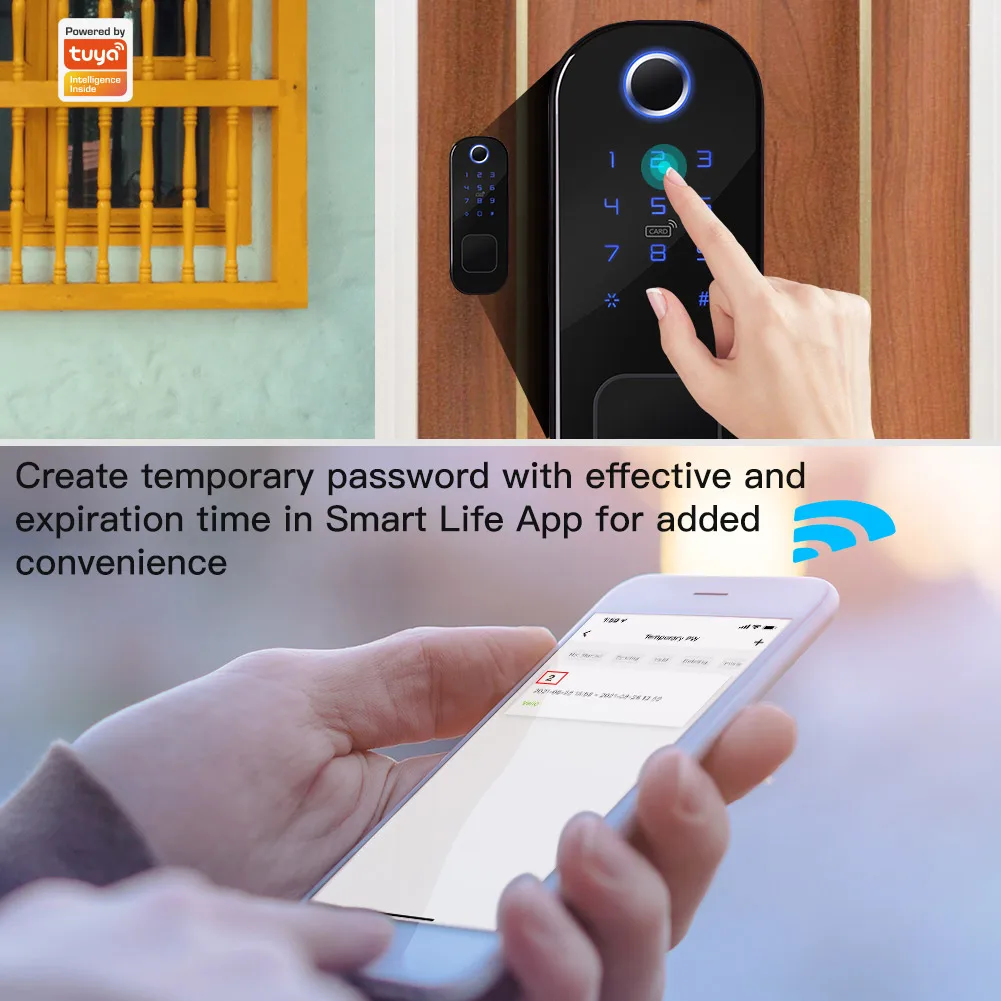 MOES WiFi Tuya Smart Lock Deur - Smart Home Hotel recensie en prijs