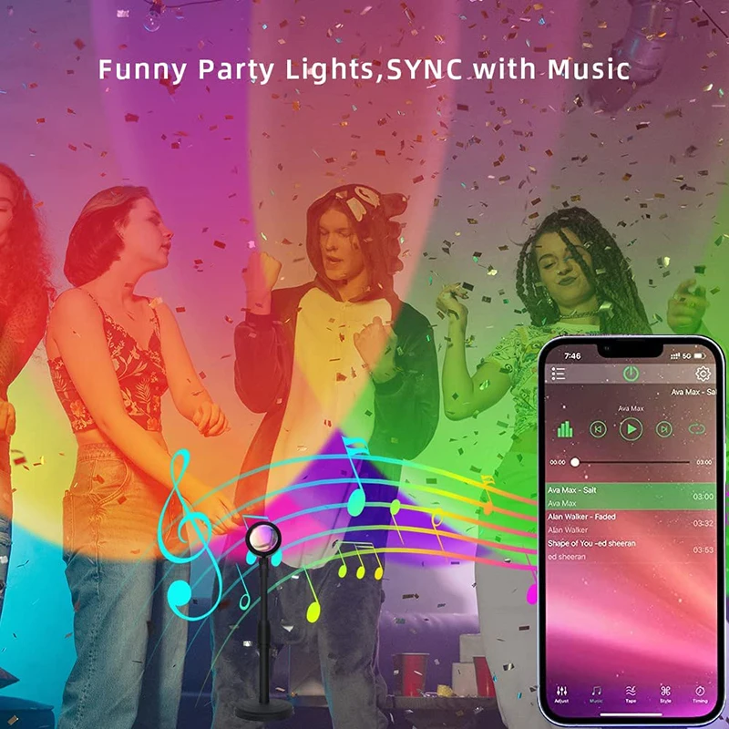 Slimme Led Zonsonderganglamp K - Smart Home Sistem recensie en prijs