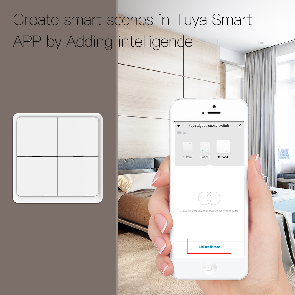 MOES ZigBee Draadloze 12-Sceni - Tuya Smart Switch recensie en prijs