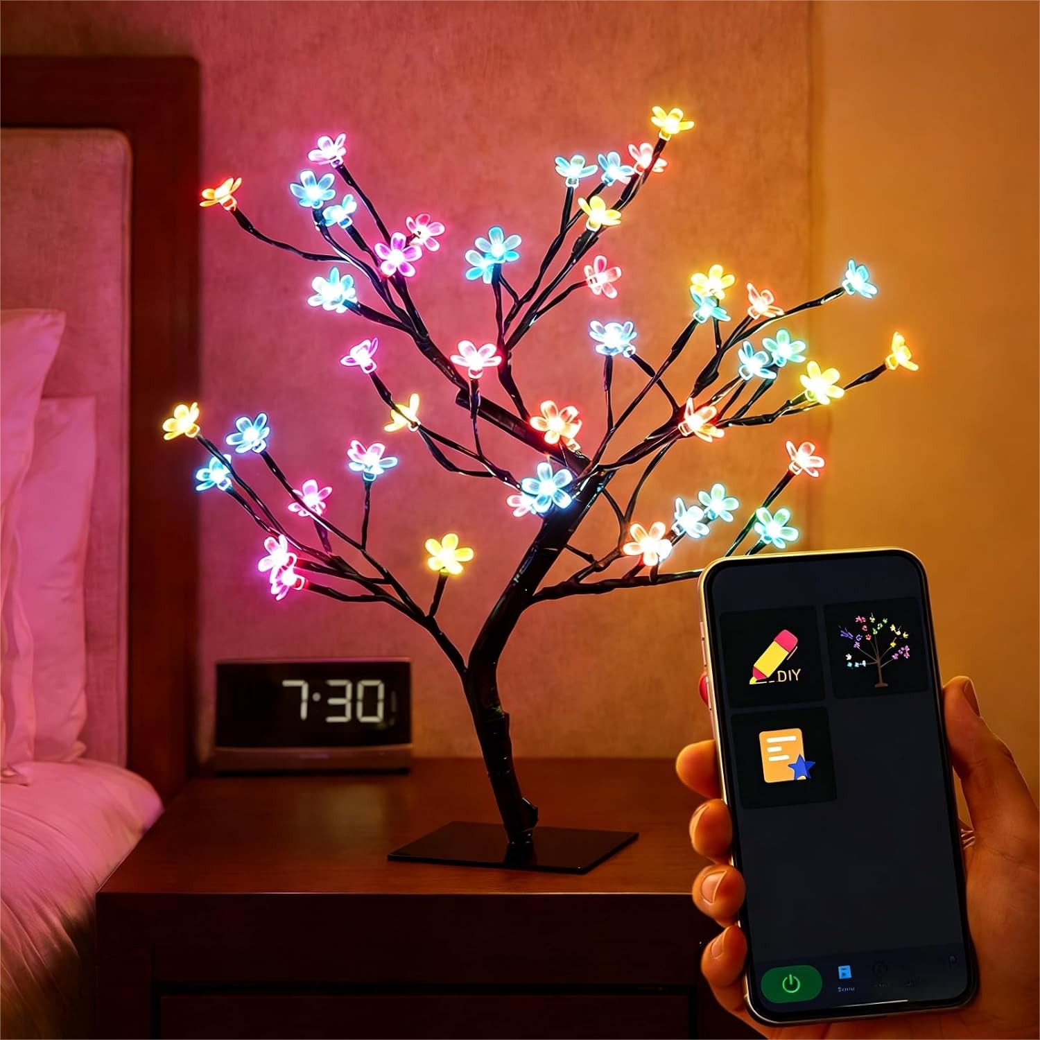 Slimme USB Kersenbloesem Booml - Smart Baby Night Light recensie en prijs