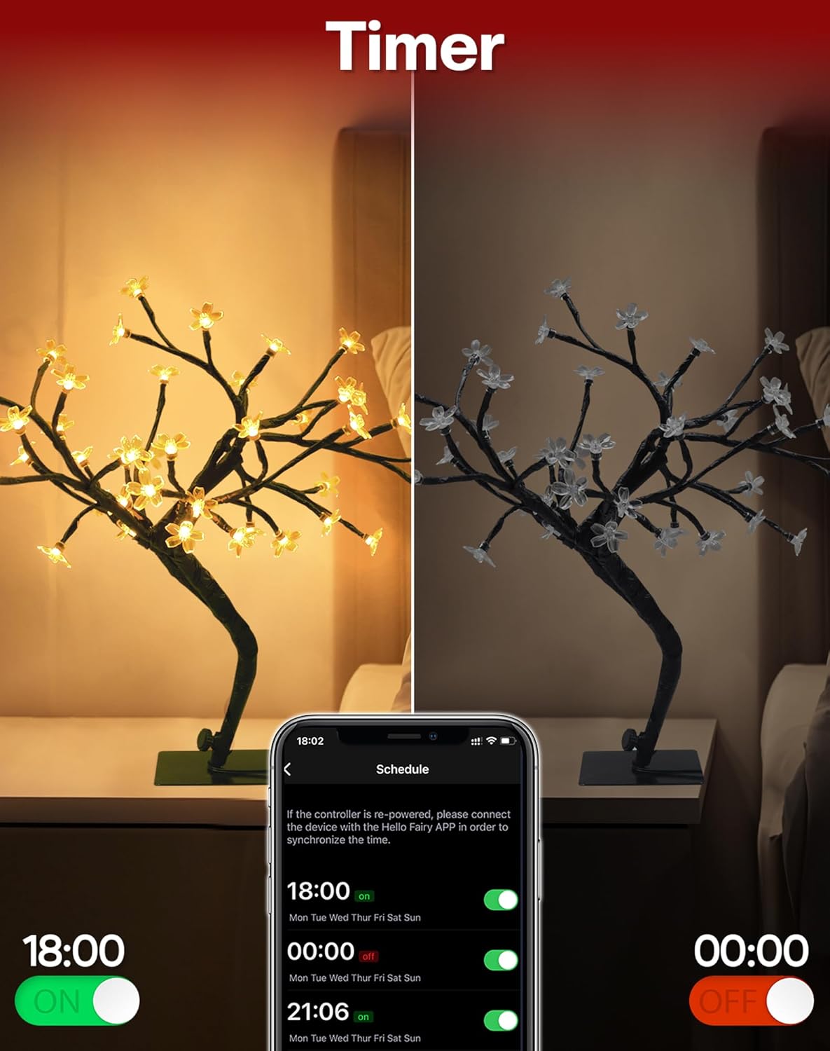 Slimme USB Kersenbloesem Booml - Smart Baby Night Light recensie en prijs