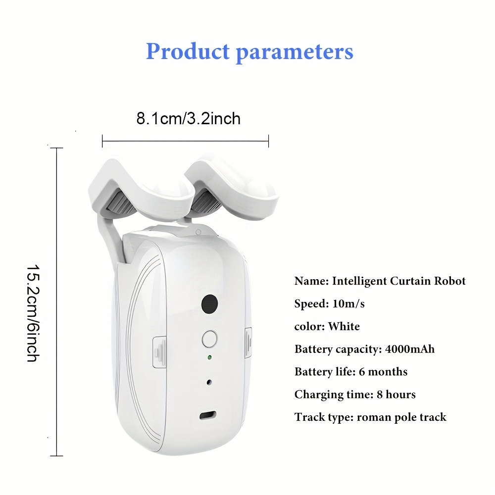 2 stuks Wi-Fi slimme gordijnro - Smart Curtain Robot recensie en prijs