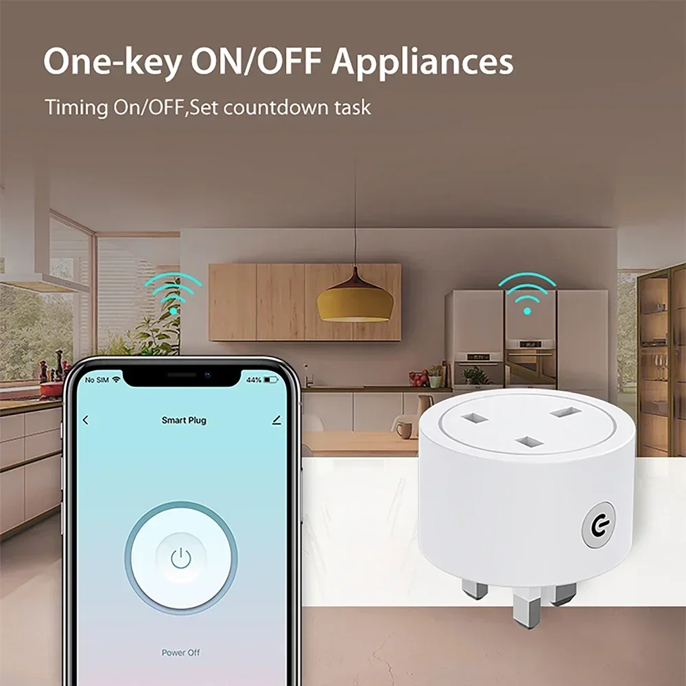 Zigbee Smart Plug 16A UK-stekk - Smart Home Zigbee recensie en prijs