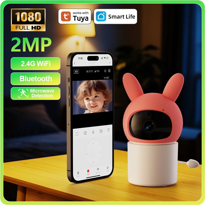 Tuya 2MP HD slimme babyfoon me - Smart Baby Night Light recensie en prijs