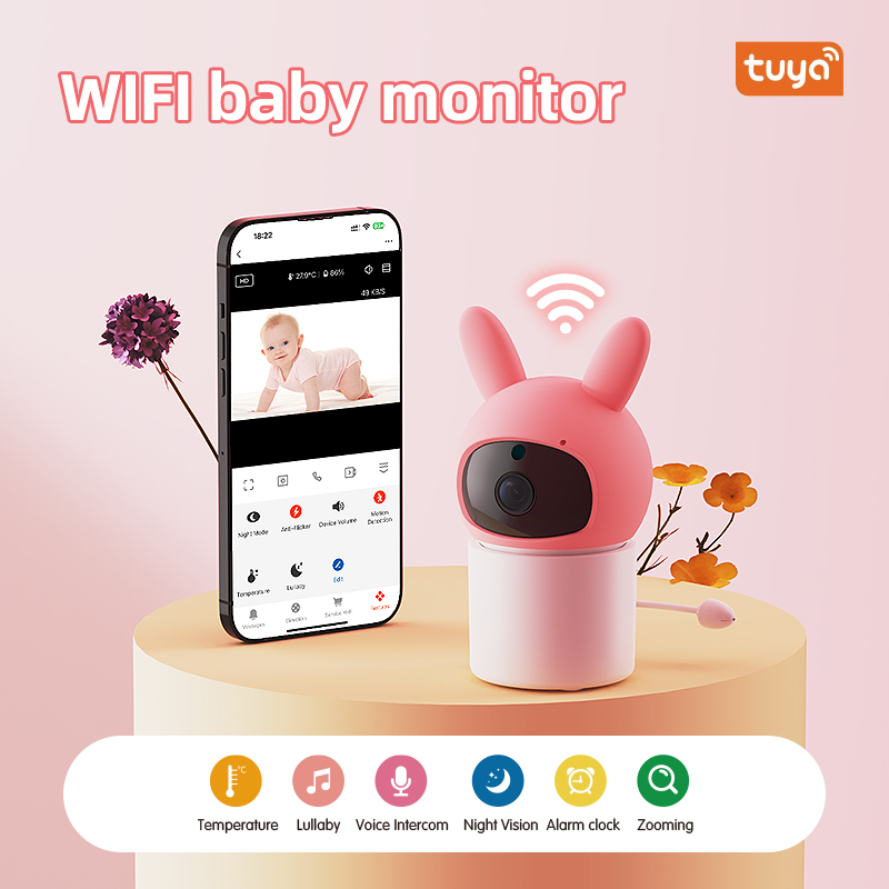 Tuya 2MP HD slimme babyfoon me - Smart Baby Night Light recensie en prijs