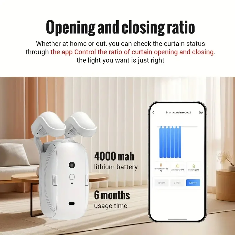 Slimme Bluetooth-gordijnrobot  - Smart Curtain Robot recensie en prijs