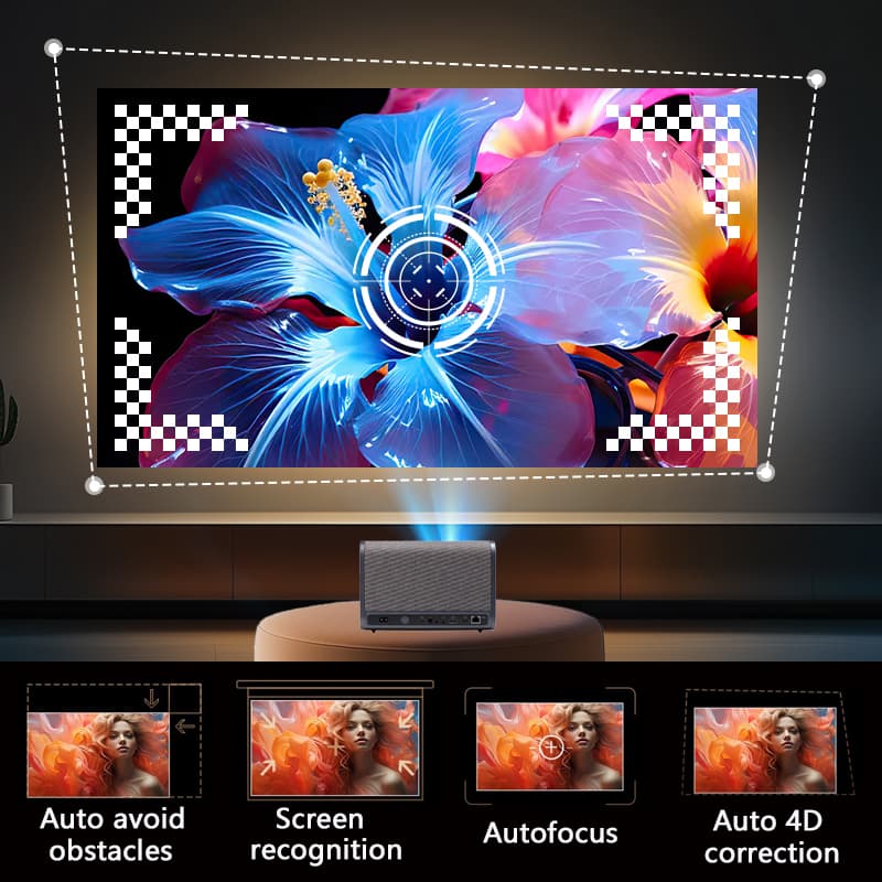 Huaweishi-J10 LED-projector, 1 - Smart Home X10 recensie en prijs