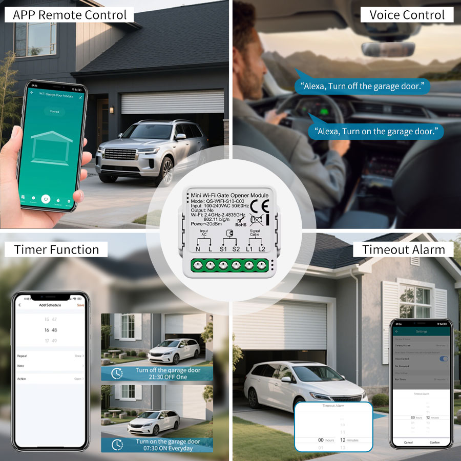 Tuya Smart WiFi of Zigbee gara - Smart Home Sistem recensie en prijs