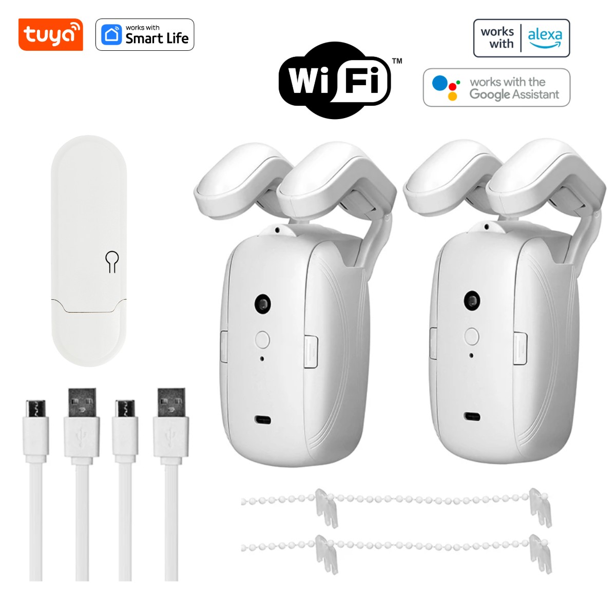 1/2 stuks Tuya Smart WiFi gord - Smart Curtain Robot recensie en prijs