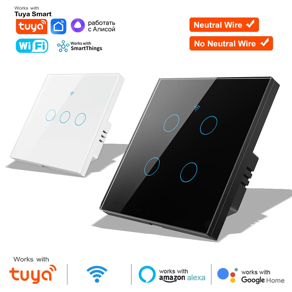 1 2 3 4 Gang WiFi RF 433mhz To - Tuya Smart Switch recensie en prijs