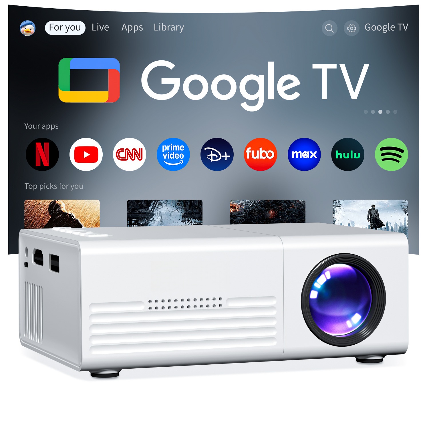 Mini-projector TFT LCD Wifi Bl - Smart Home X10 recensie en prijs