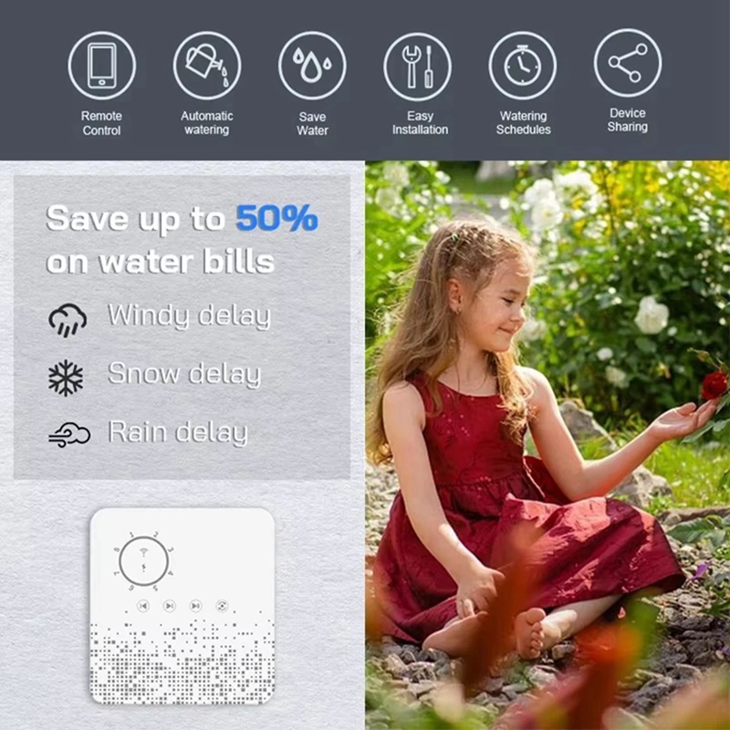 Tuya WiFi Smart Sprinkler Cont - Smart Home Devices recensie en prijs