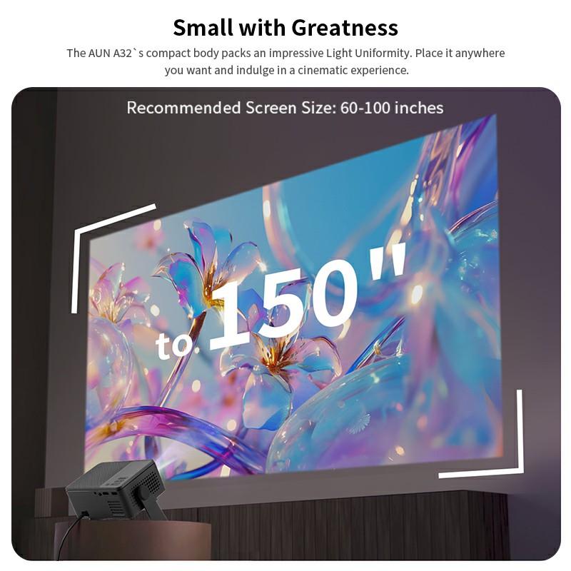 AUN Android Projector A32 Pro  - Smart Home X10 recensie en prijs