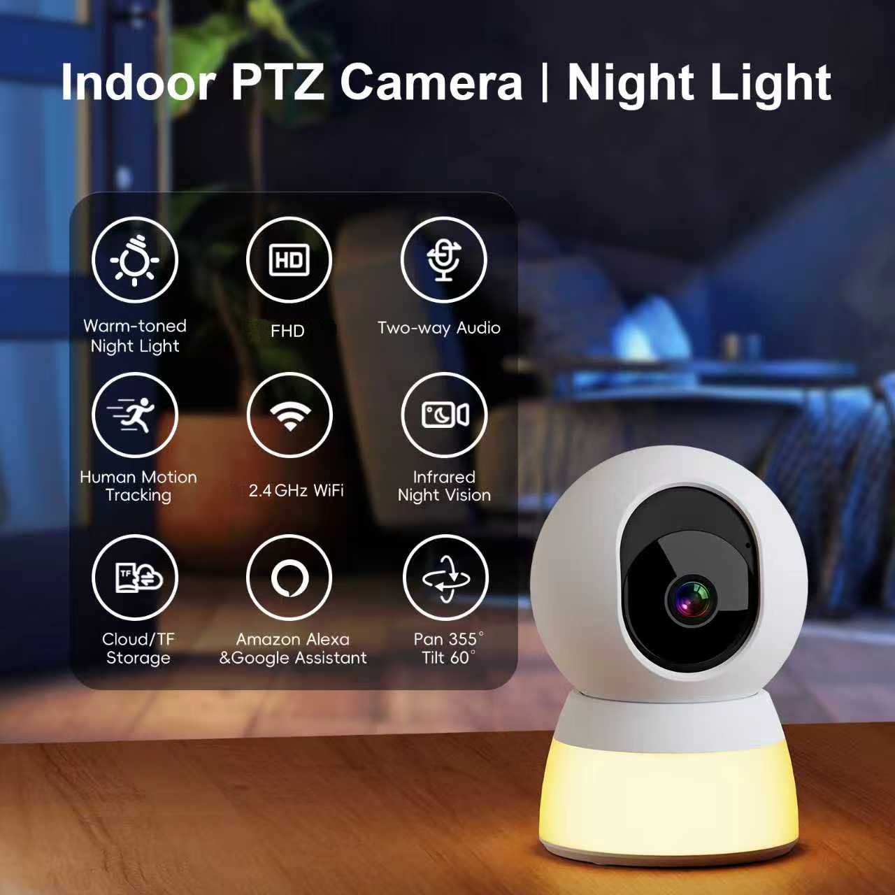 Slimme babyfoon met nachtlampj - Smart Baby Night Light recensie en prijs