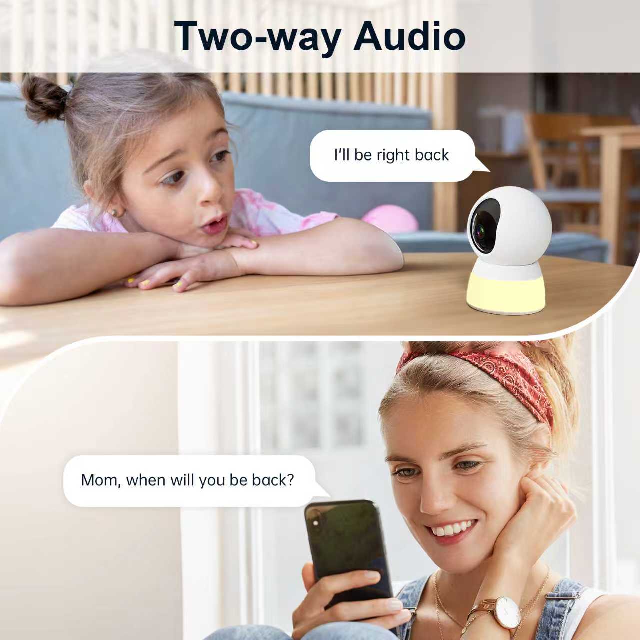 Slimme babyfoon met nachtlampj - Smart Baby Night Light recensie en prijs