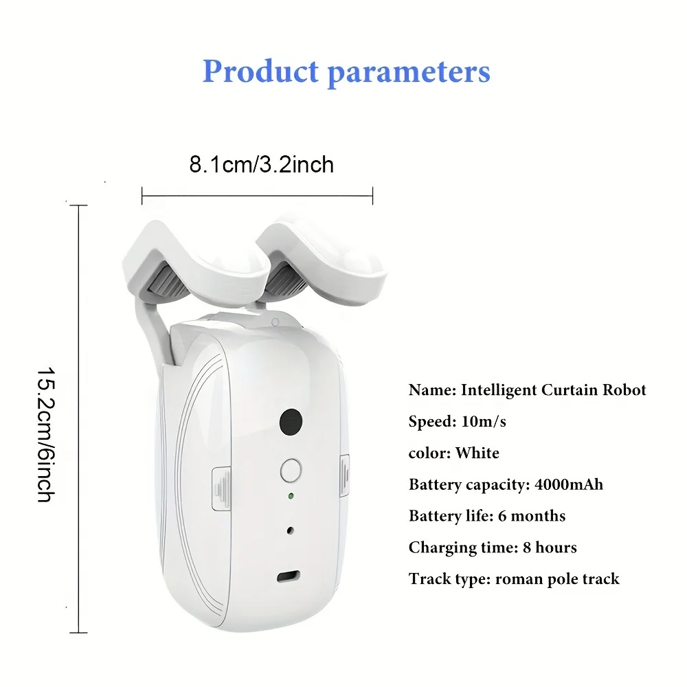 Slimme elektronische gordijnop - Smart Curtain Robot recensie en prijs