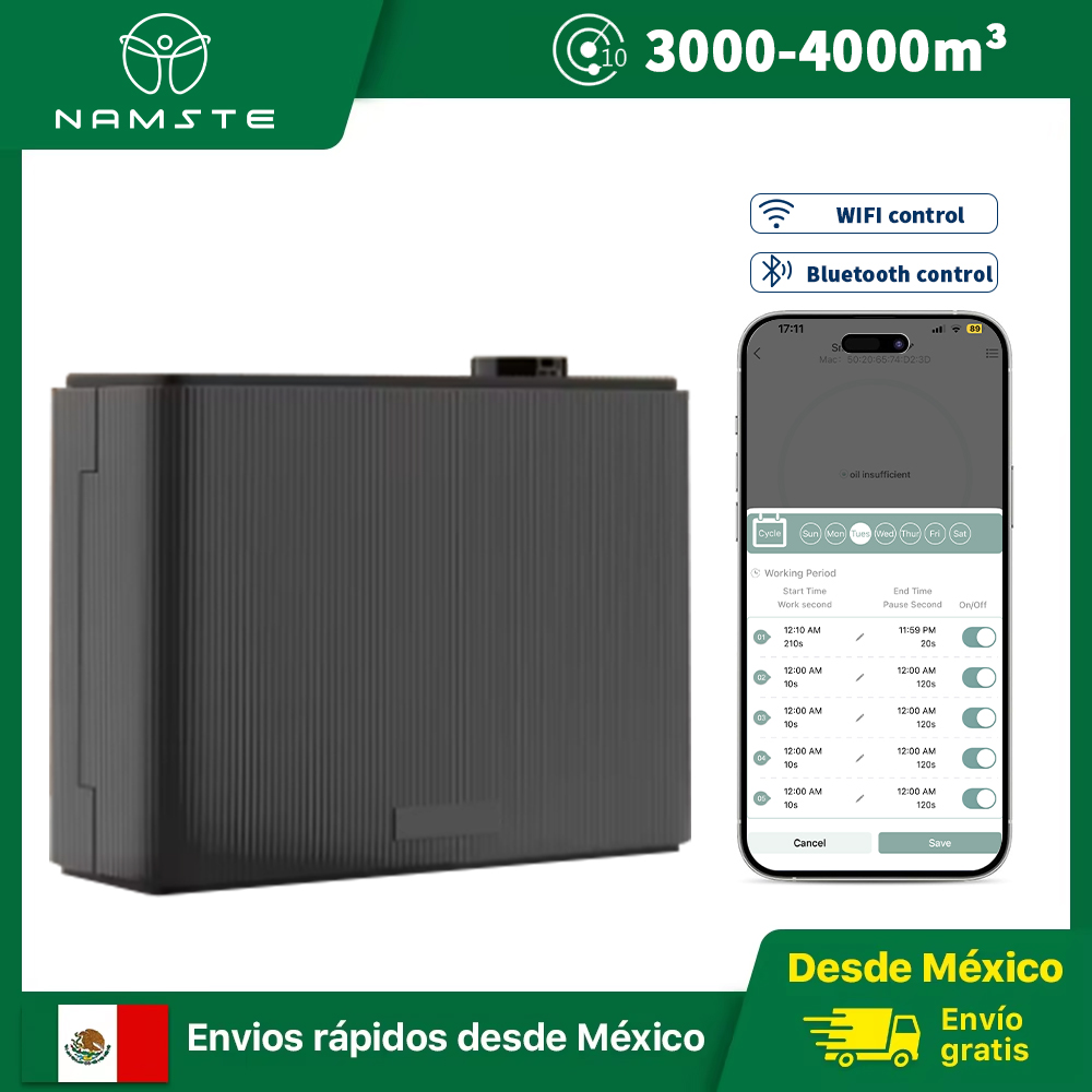 NAMSTE 800ML Geurverspreider S - Smart Home Hotel recensie en prijs