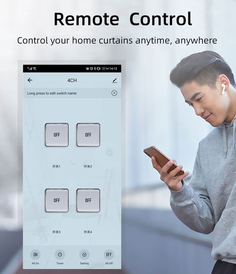 Tuya 4CH Zigbee Schakelrelaism - Smart Home Zigbee recensie en prijs