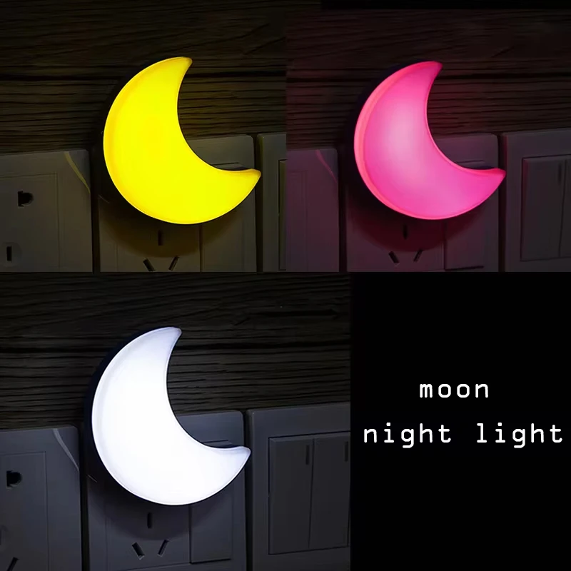 220V Maan Nachtlampje EU Stekk - Smart Baby Night Light recensie en prijs