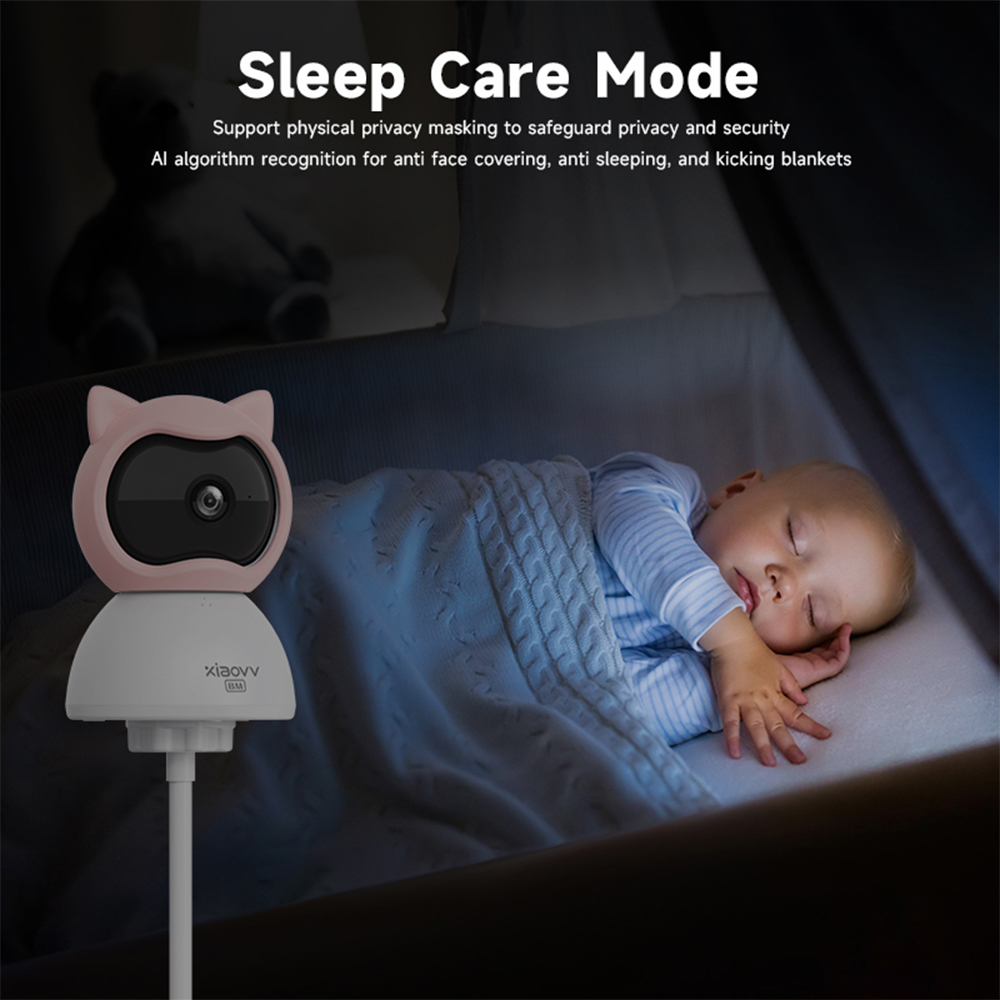 4MP Xiaovv Babyfoon Binnen Sma - Smart Baby Night Light recensie en prijs