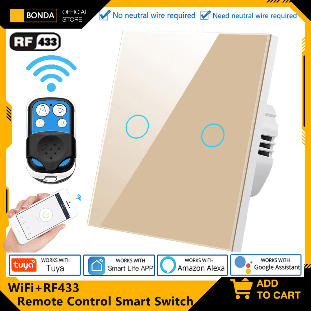 Tuya EU WiFi + RF433 Slimme af - Smart Home Sistem recensie en prijs