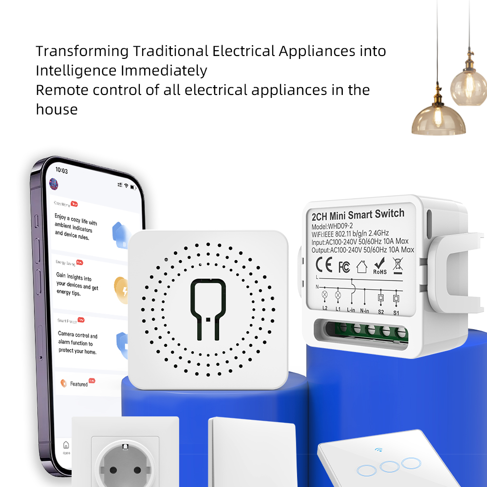 2-weg Tuya Smart Switch 2-voud - Smart Home Sistem recensie en prijs