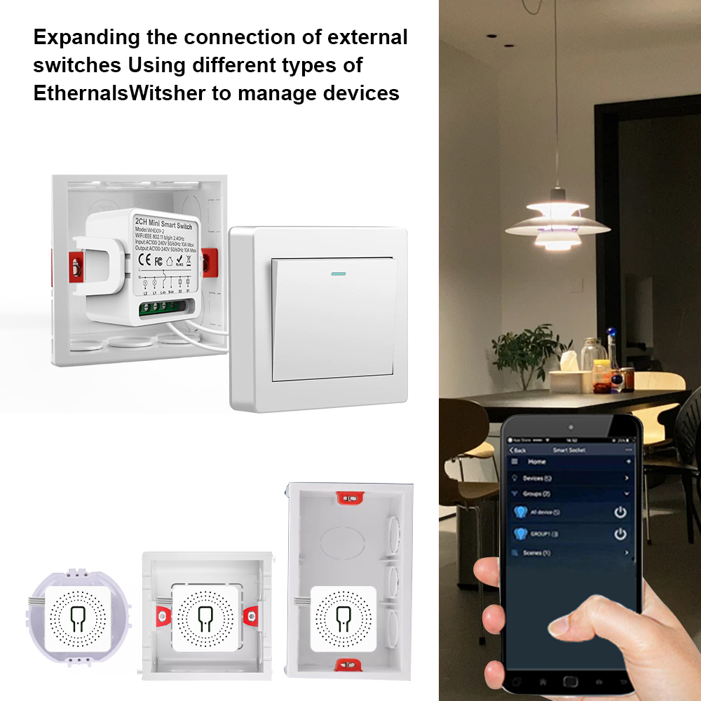 2-weg Tuya Smart Switch 2-voud - Smart Home Sistem recensie en prijs